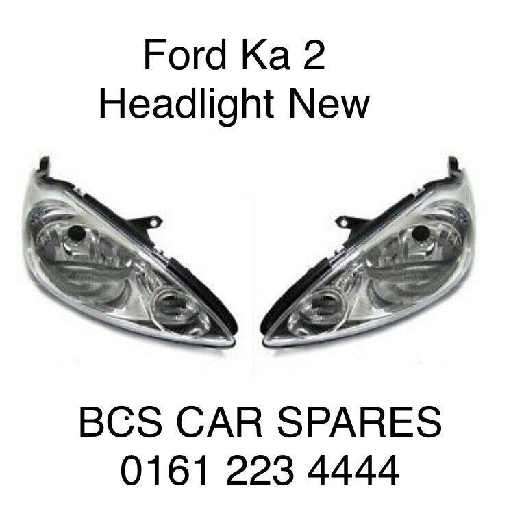 Ford. Ka. Headlight Pair. New. 2009 - 2013.   