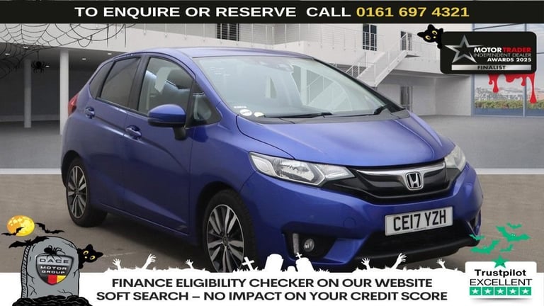 2017 Honda Jazz 1.3 i-VTEC EX Hatchback 5dr Petrol CVT Euro 6 (s/s) (102 ps) Hatchback Petrol Aut...