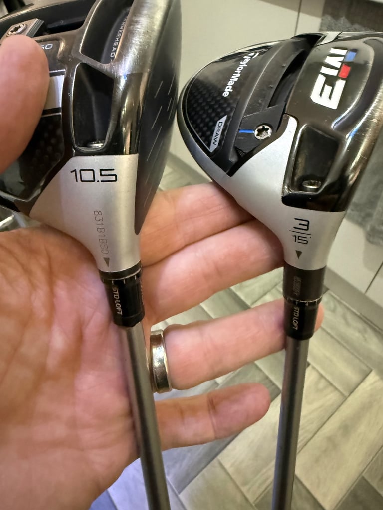 image for Golf clubs Taylormade M3 driver & 3 wood 