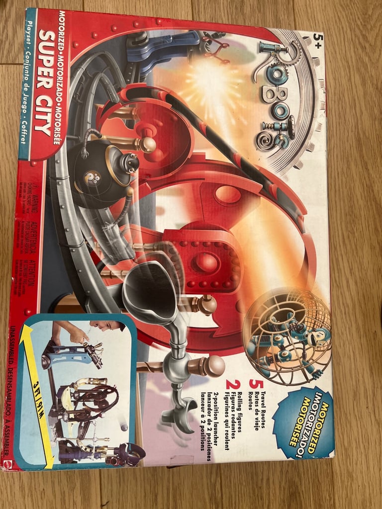 image for Robots - vintage 1990’s playset in original box