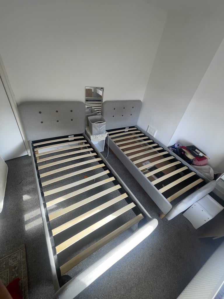 image for 2 x Single bed frames