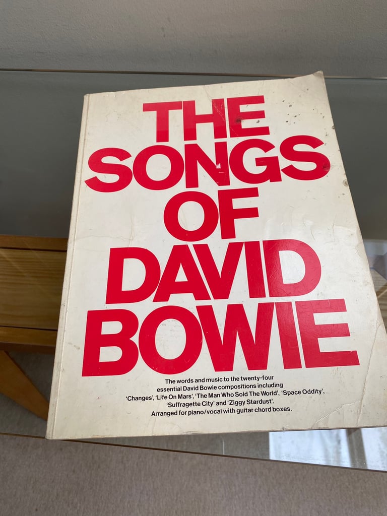 image for David Bowie Memorabilia - The Songs of David Bowie 