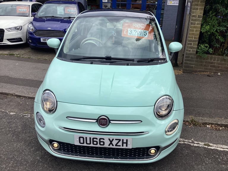 2016 Fiat 500 1.2 Lounge 3dr HATCHBACK Petrol Manual