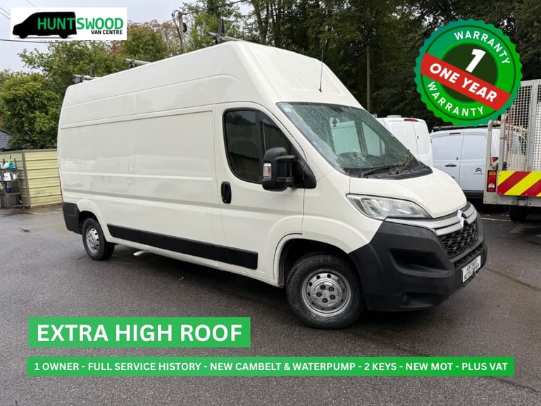 2017 CITROEN RELAY 2.0L HDI EXTRA HIGH ROOF VAN - 41K MILES- 1 OWNER - NEW MOT