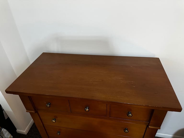 And so to bed chest of drawers 