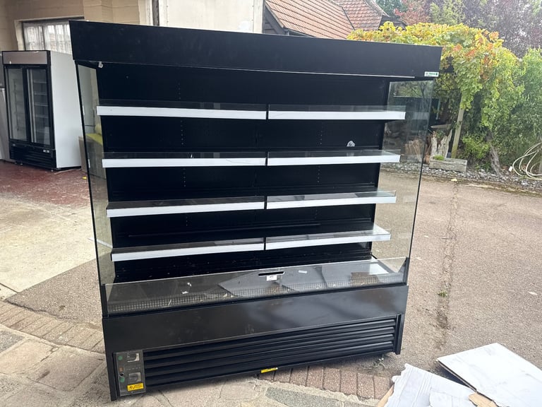 Display Fridge open front like new cafe supermarket takeaway 