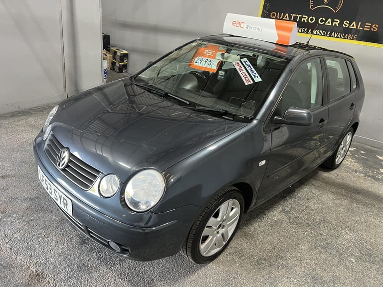 2003 Volkswagen Polo 1.4 SE Hatchback 5dr Petrol Automatic (182 g/km, 75 bhp) Hatchback Petrol Au...