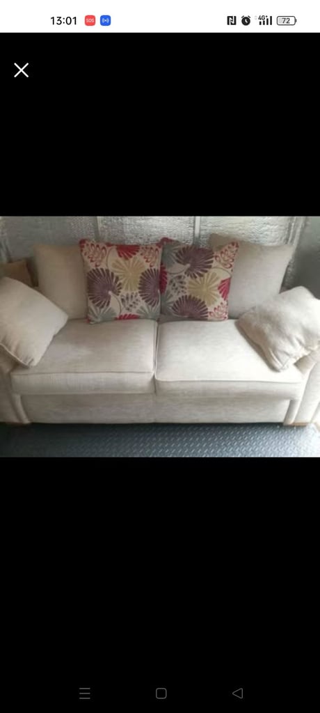 Needs to go Brand new SCS cream couch