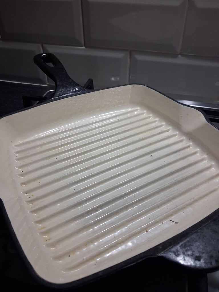 image for FRYING PAN.  CAST IRON