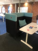 Office furniture 2 double seater booths