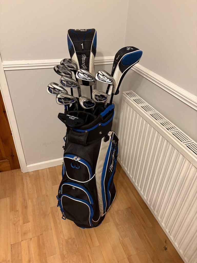Macgregor DCT 2000 Graphite Shafted Clubs, Putter and Bag - Great Condition