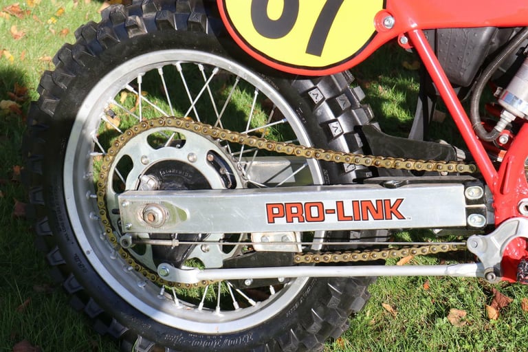 Honda CR250R CR 250 R  Pro Link 1982 fresh from a US museum 
