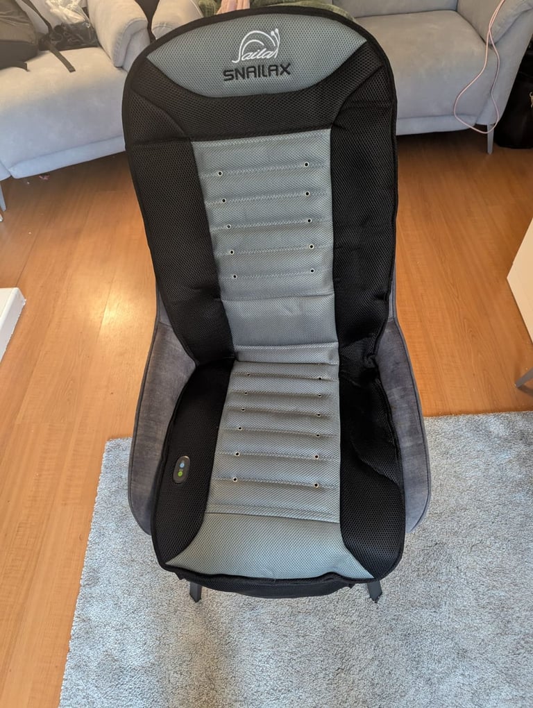 image for Snailax Cooling Seat Cover with Vibration Massage