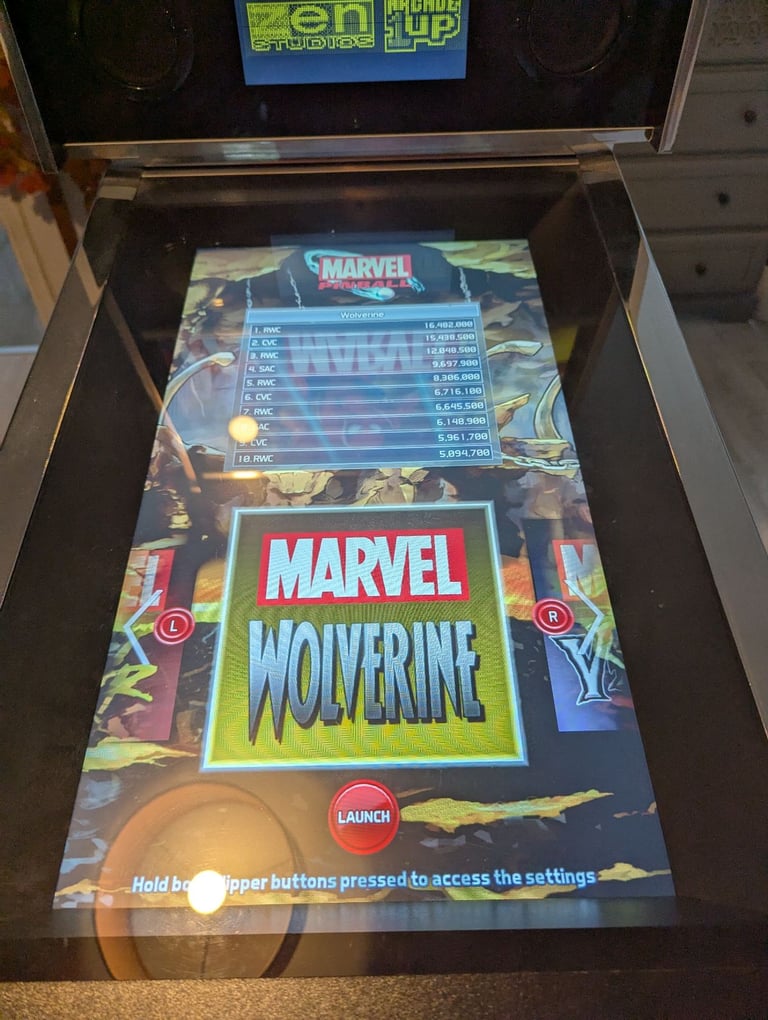 Marvel themed Digital Pinball machine - 10 boards