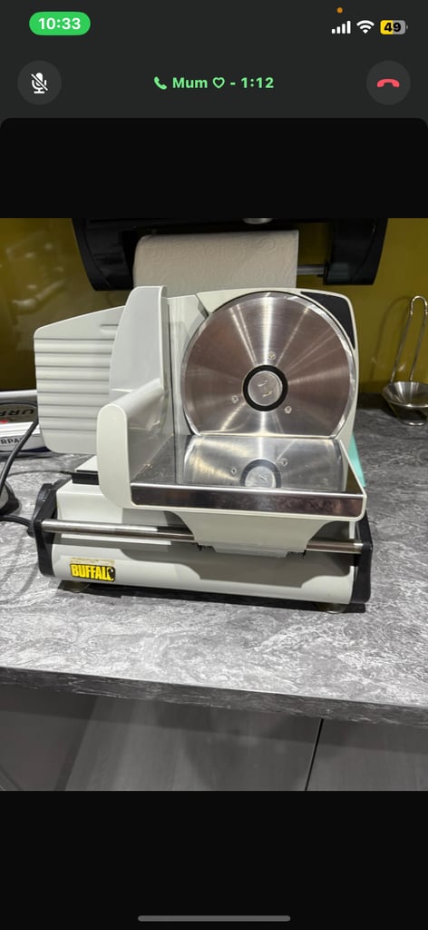 Buffalo meat slicer 