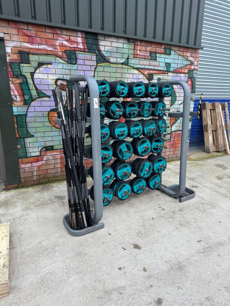 Jordon Studio Pump Weight Set £999 Delivery  £100 Available  1