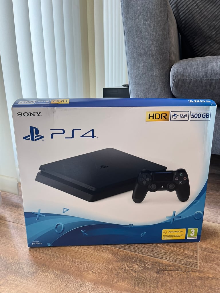 PS4 Slim 500GB with 2 controllers 