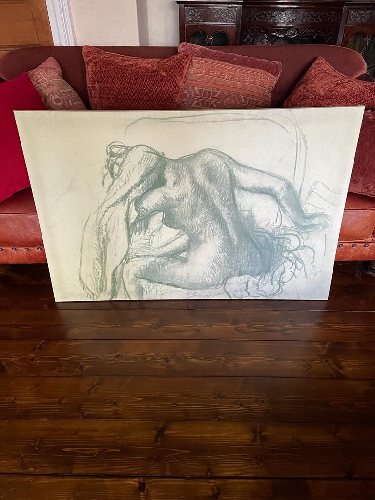 image for Canvas Life Drawing Print
