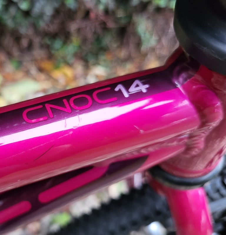 Islabike CNOC 14 kids bike for sale. Pink