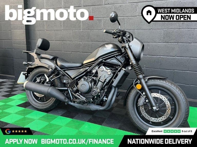 image for 2021 21 HONDA CMX500 REBEL FINANCE SPECIALISTS APPLY NOW