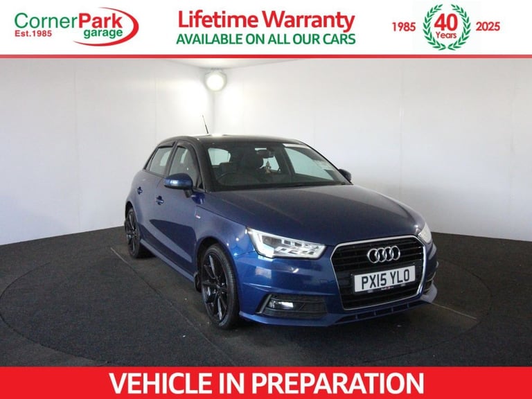 2015 Audi A1 1.4 TFSI S line Sportback 5dr Petrol Manual Euro 6 (s/s) (125 ps) Hatchback Petrol M...