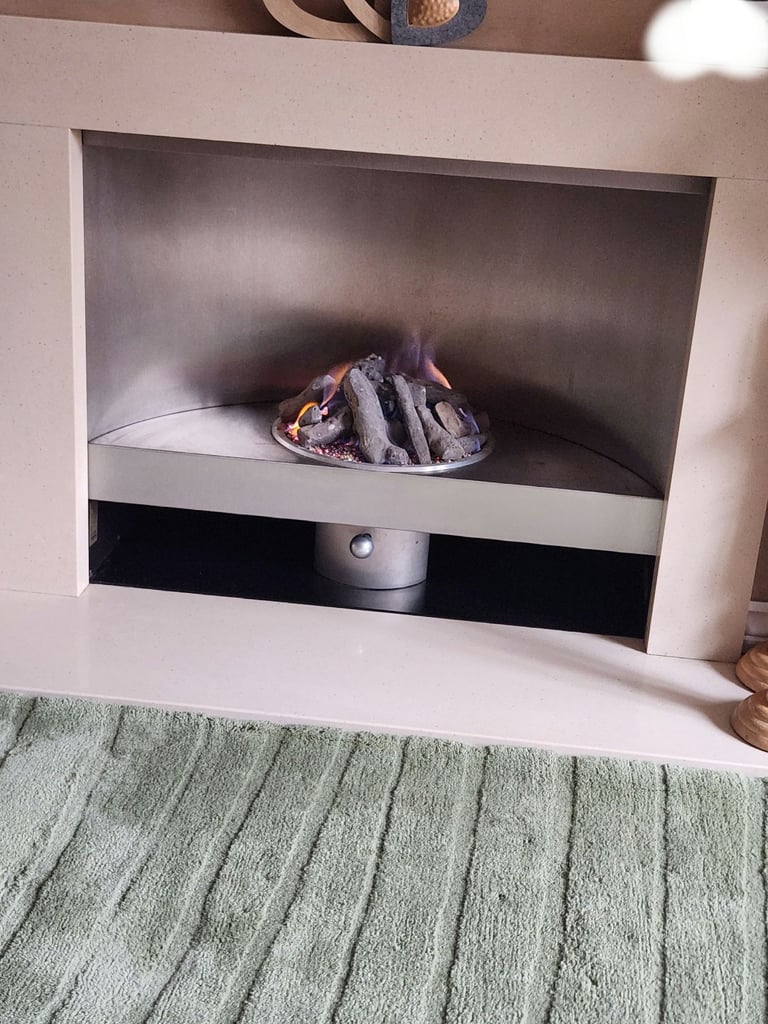 Focal point Gas fire and surround 