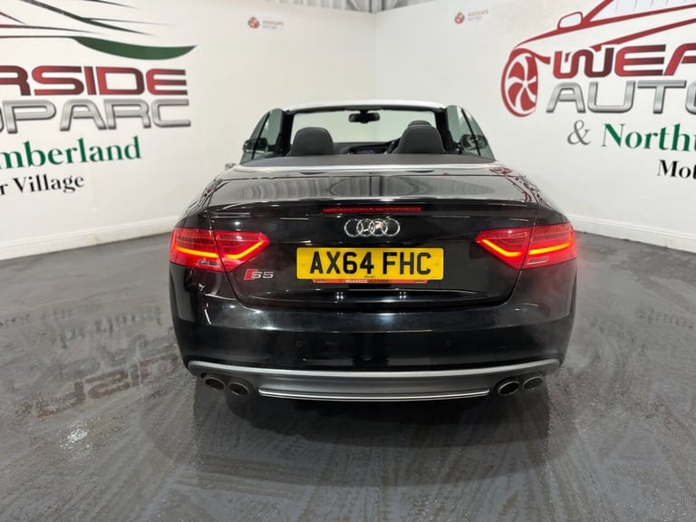 2015 Audi A5 S5 Quattro 2dr S Tronic CONVERTIBLE PETROL Automatic