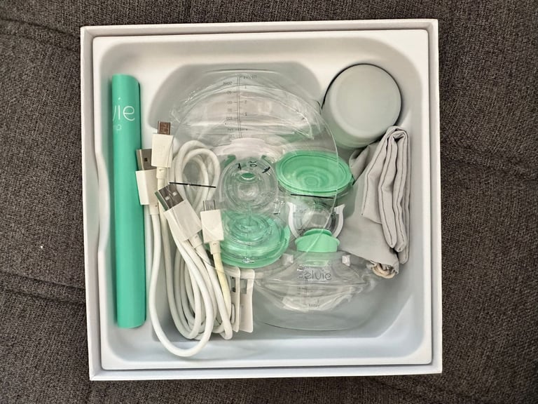 Elvie Pump Double - Ultra-Quiet, Wearable Electric Breast Pump