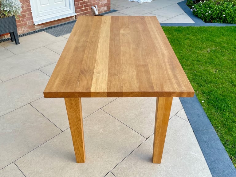 Solid Oak Dining Table