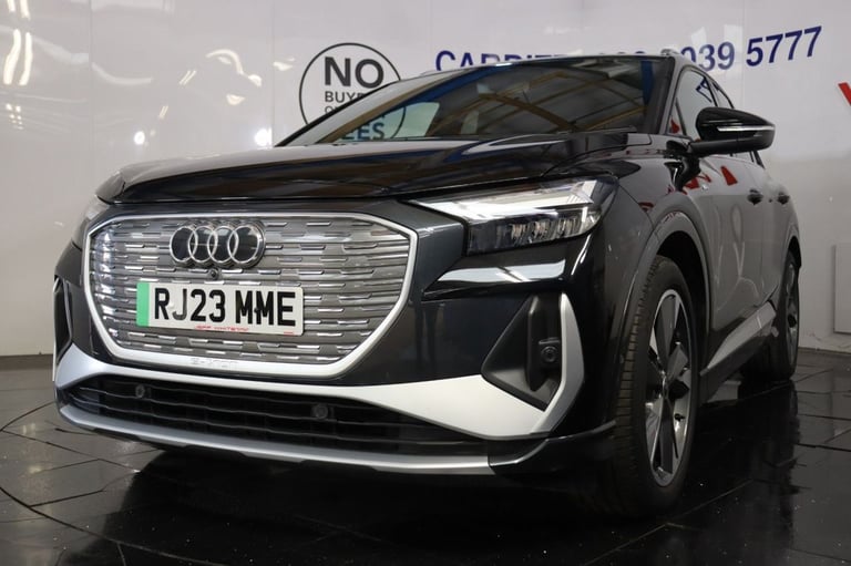 2023 Audi Q4 e-tron 35 S line SUV 5dr Auto 55kWh (APPLE CAR PLAY) ESTATE ELECTRIC Automatic