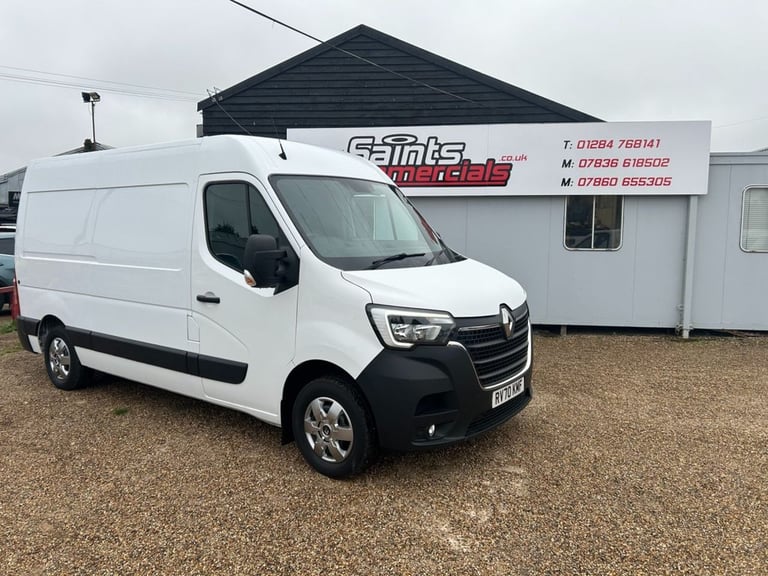 2020 70 RENAULT MASTER 2.3 DCI 35 BUSINESS PANEL VAN 4DR DIESEL MANUAL FWD MWB M