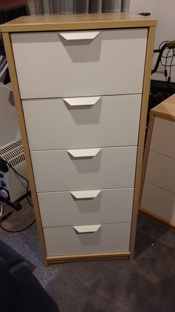 IKEA bedroom chest of drawers 3 piece's 