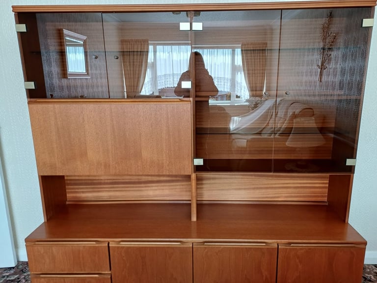 Morris of Glasgow Teak Display Unit