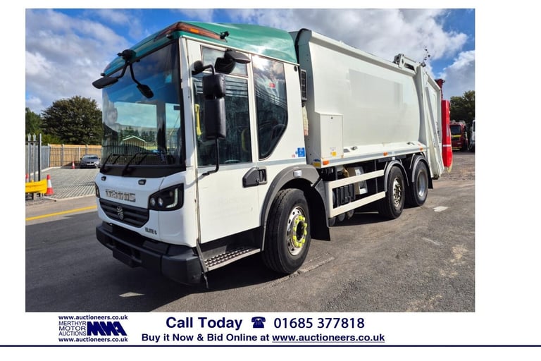 2016 Dennis Elite 6X2 AUTO 26TON MID STEER OLYMPUS BODY REFUSE C/W BIN LIFT (EURO 6) NA Diesel Au...
