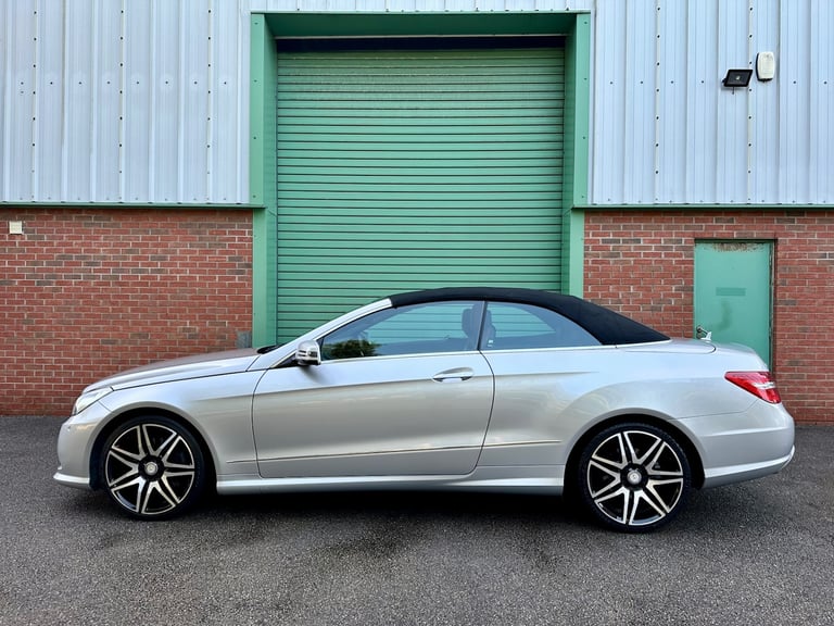 2013 (13) MERCEDES E250 CDI SPORT CONVERTIBLE 86,000 MILES IMMACULATE 8 SERVICES