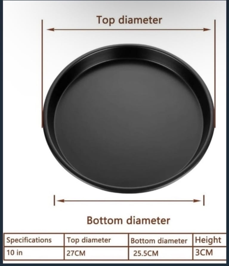 image for Baking Tray/ Pizza Pan Tray 