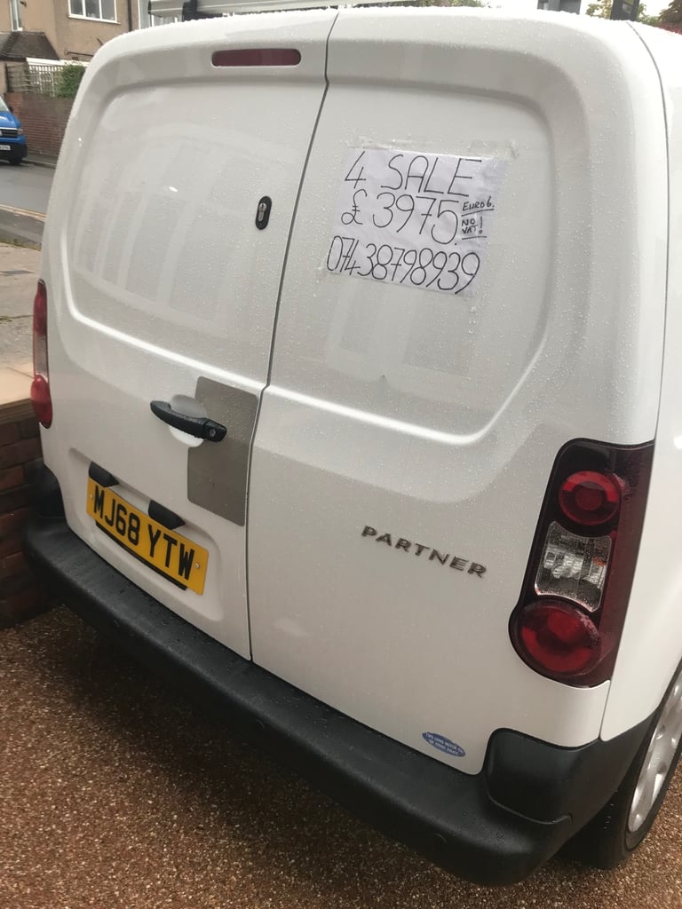 Peugeot, PARTNER, Panel Van, 2018, Manual, 1560 (cc)