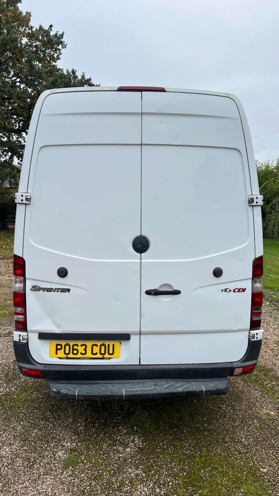 Mercedes-Benz Sprinter 2.1 313 2013 LWB PANEL VAN SPARES OR REPAIR RUNNING PROJE