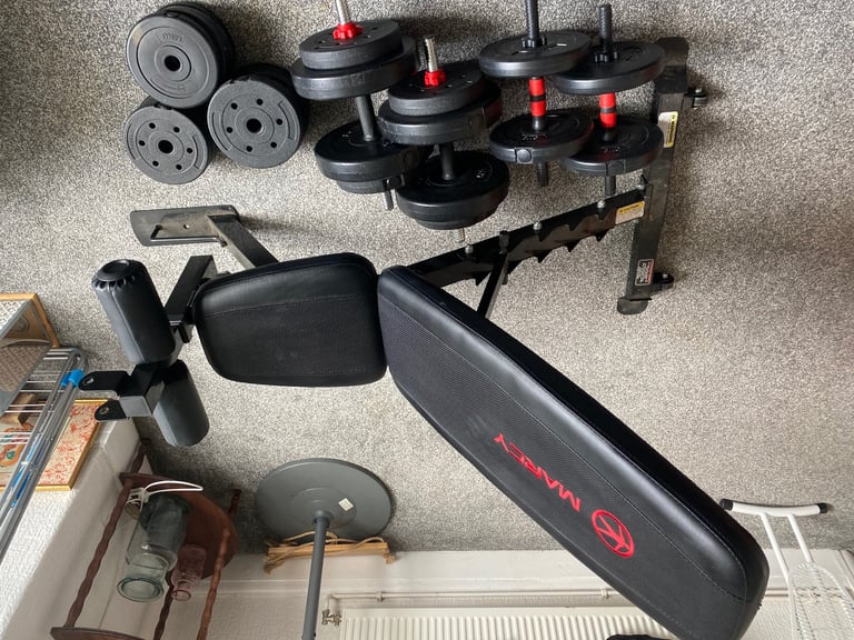 image for Weights bench and weights