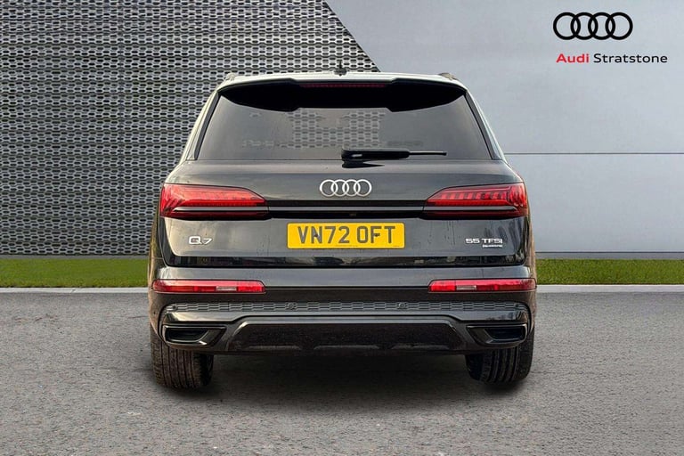 2022 Audi Q7 55 TFSI Quattro Black Edition 5dr Tiptronic [C+S] SUV Petrol Automatic
