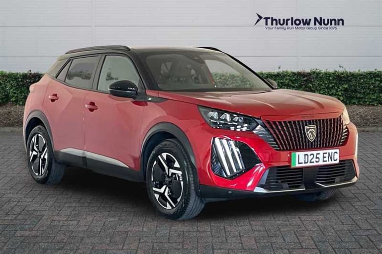 2025 Peugeot E-2008 50kWh GT SUV 5dr Electric Auto (7kW Charger) (136 ps) SUV Electric Automatic