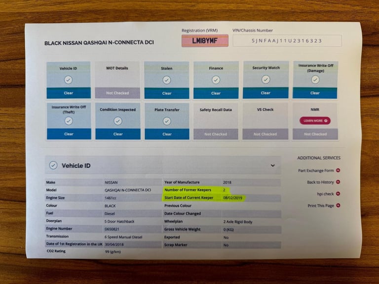 Nissan Qashqai 1.5 dCi N-Connecta Euro 6 5dr DIESEL MANUAL 2018/18