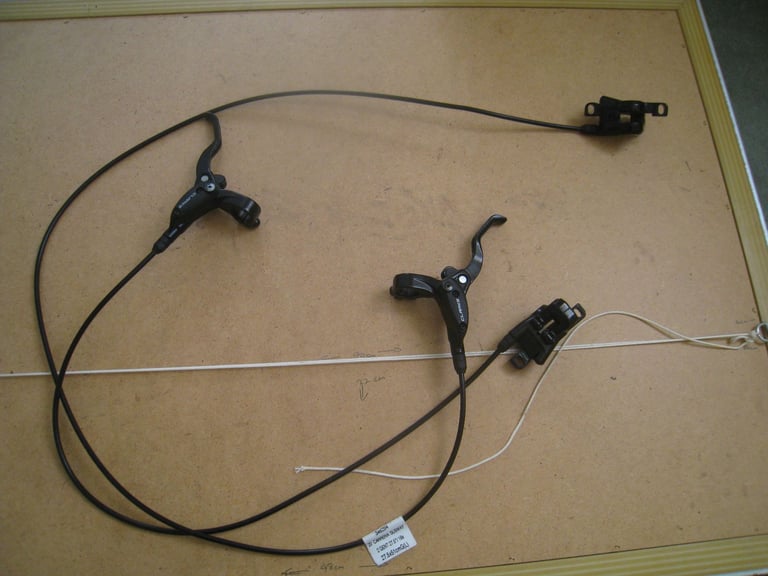 image for bike disc brakes set hydraulic clarks 