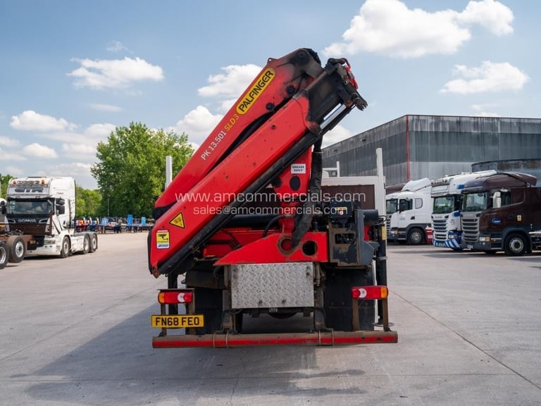2018 (68) DAF LF 260 4X2 CRANE MOUNTED DROPSIDE FLATBED