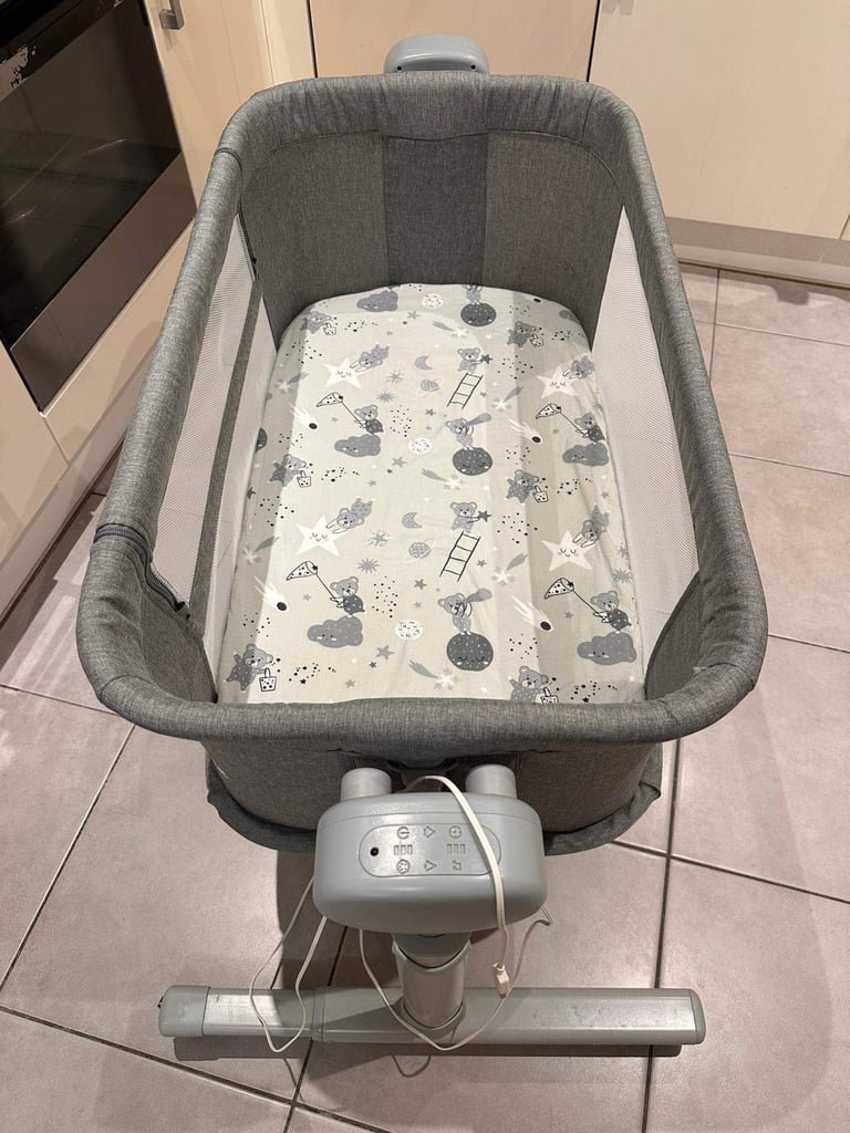 Crib, Cot, automatic, swing, timer, music