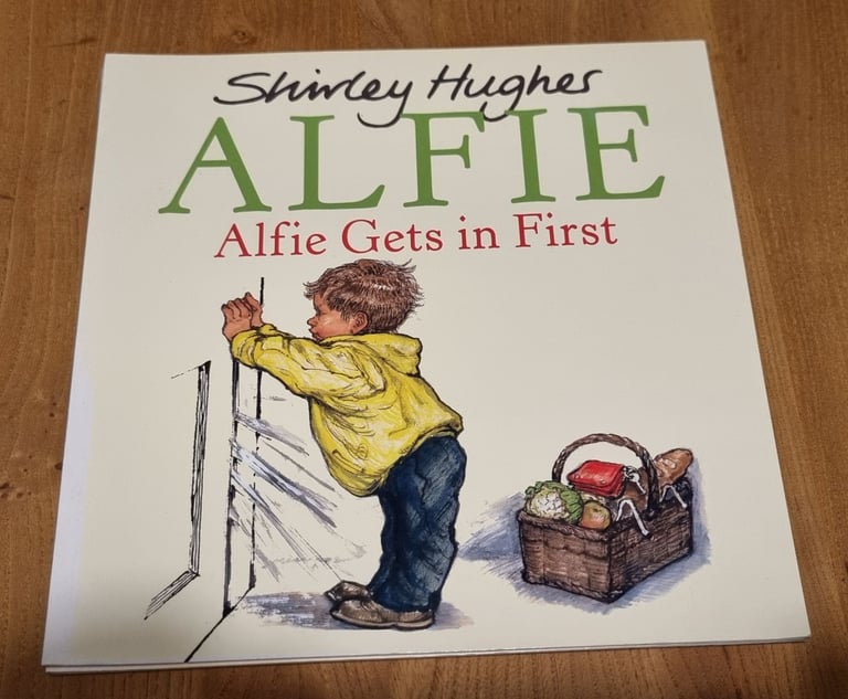 Set of 4 Alfie books by Shirley Hughes