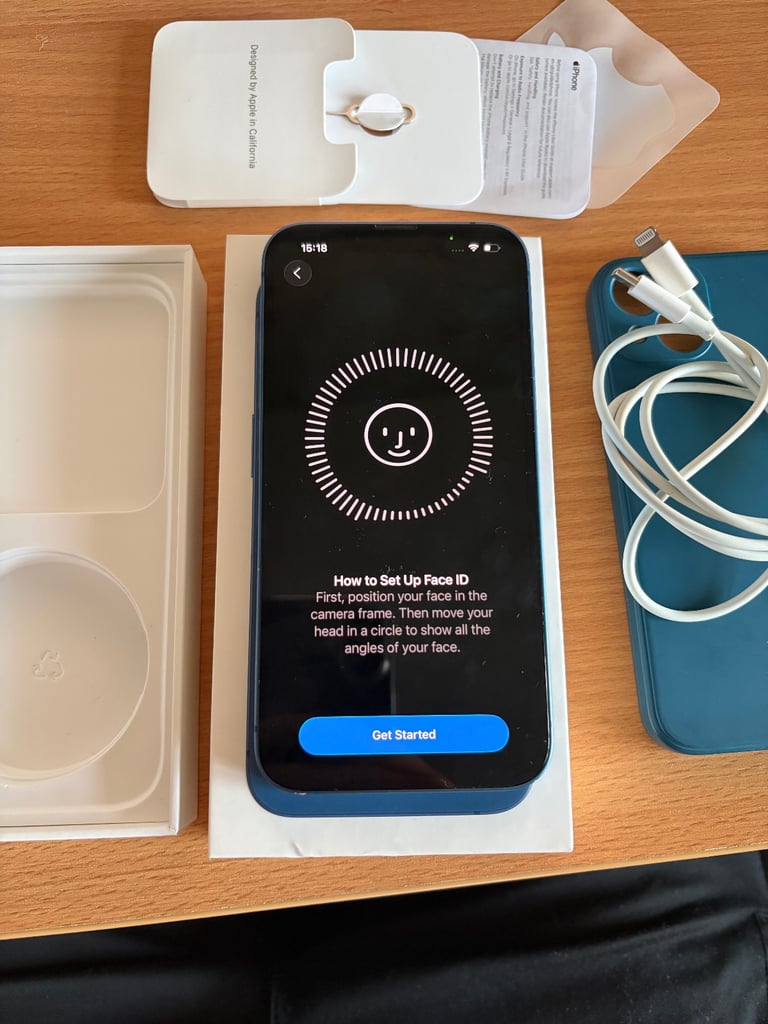 Apple iPhone 13 – 128GB – Blue – Unlocked – Good Condition