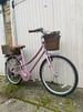 Women’s pink hybird (city) bike 26 wheels ready to ride 