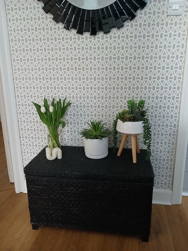 image for RATTAN STORAGE BOX