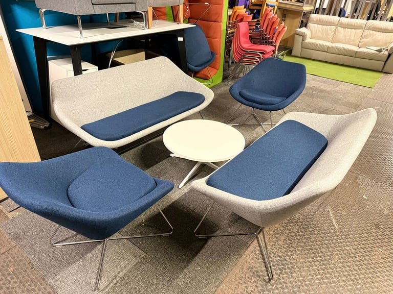 Allermuir Sofa Set with coffee table